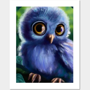 Baby Owl Posters and Art